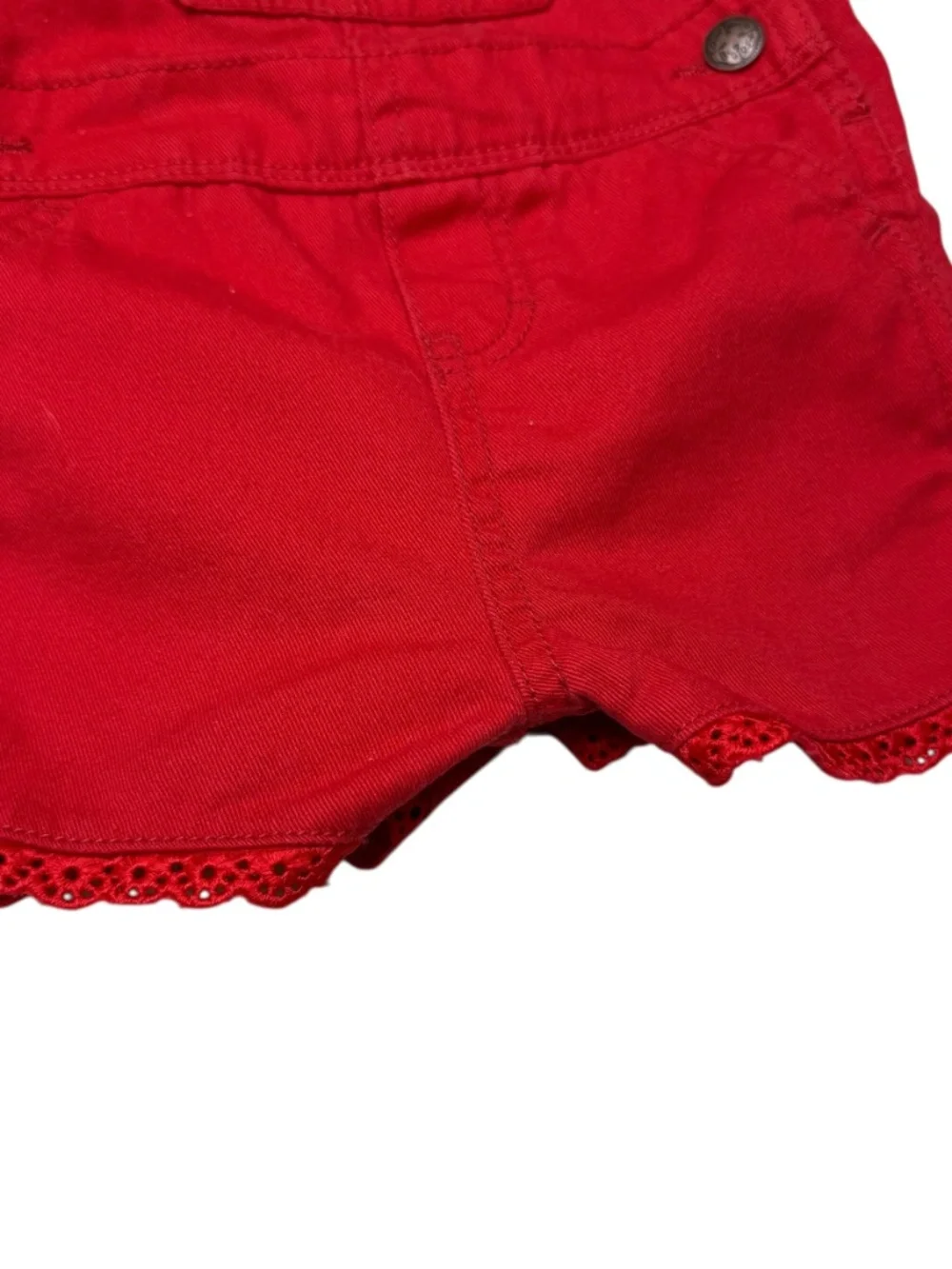 OshKosh B'gosh Bright Red Shortails 9 month